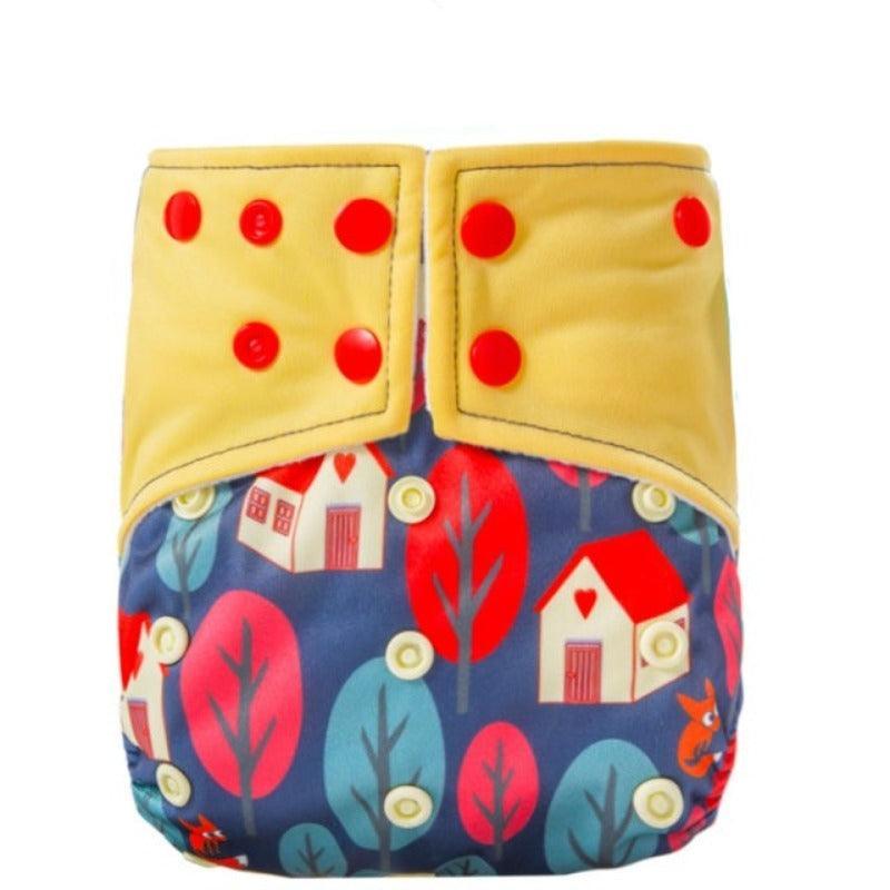 Reusable Double Pocket Diaper-Cozy Stroller
