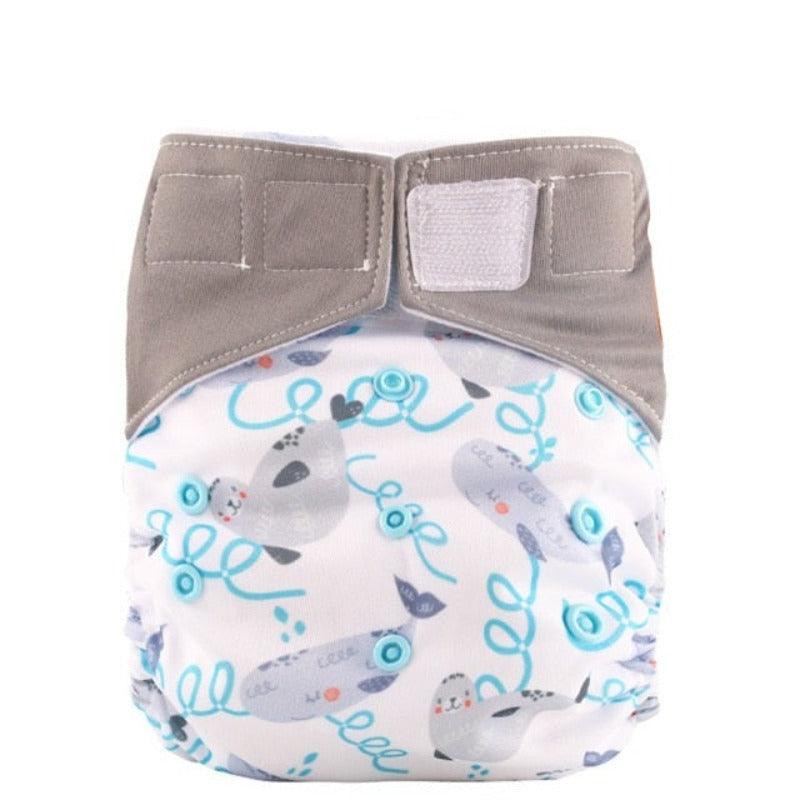 Microfiber Bamboo Cloth Diaper-Cozy Stroller