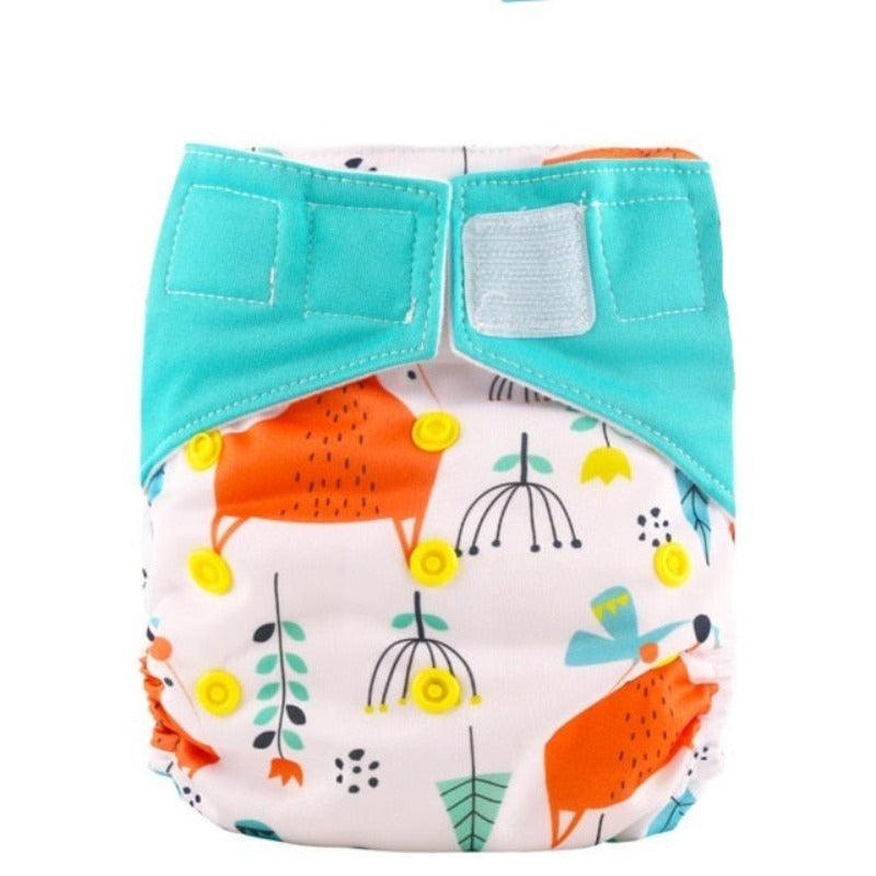 Microfiber Bamboo Cloth Diaper-Cozy Stroller