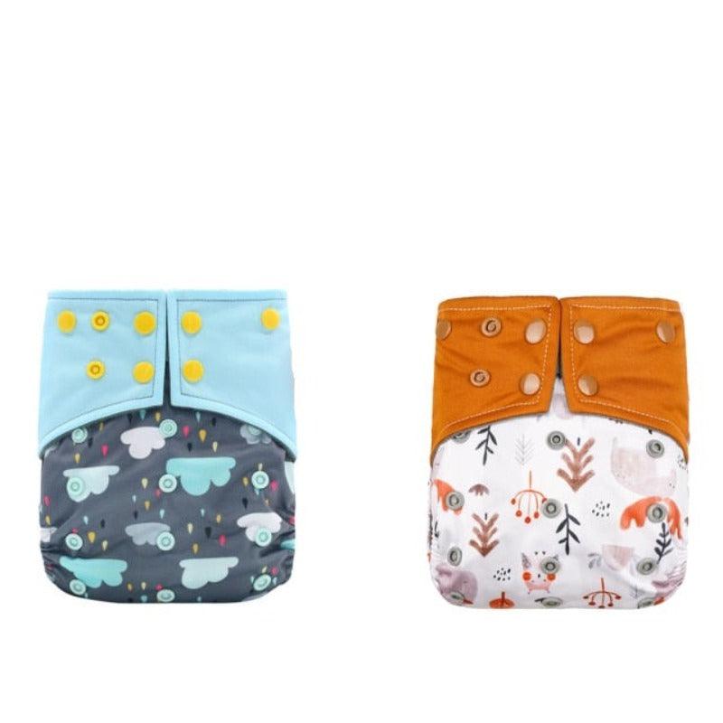 Bamboo Charcoal Cloth Diapers-Cozy Stroller