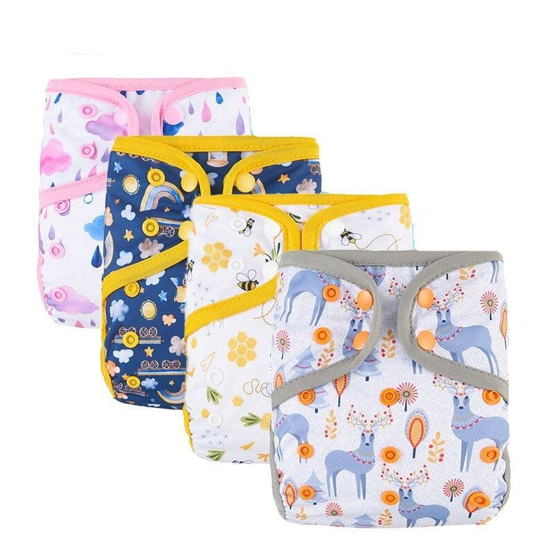 Reusable Cloth Diaper Pack-Cozy Stroller