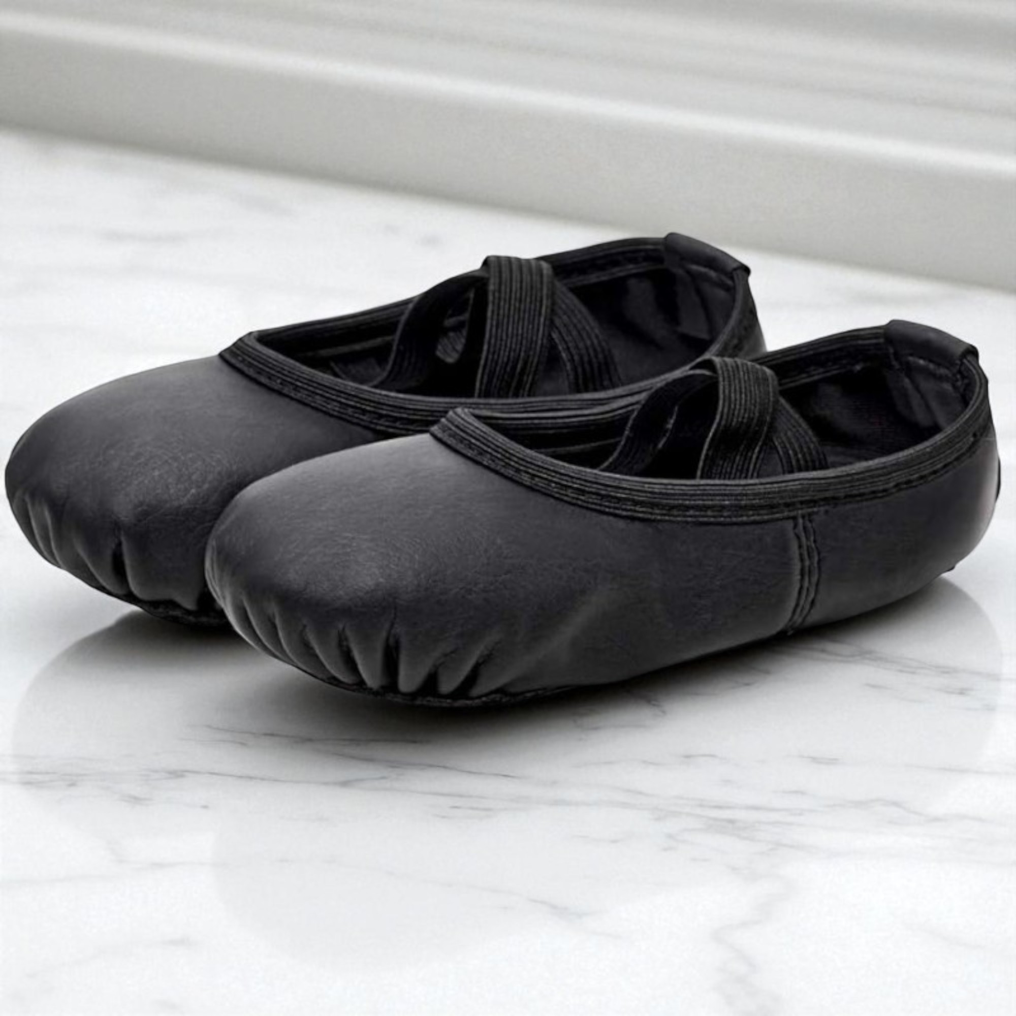 Ballet Soft Leather Dance Shoes For Toddler