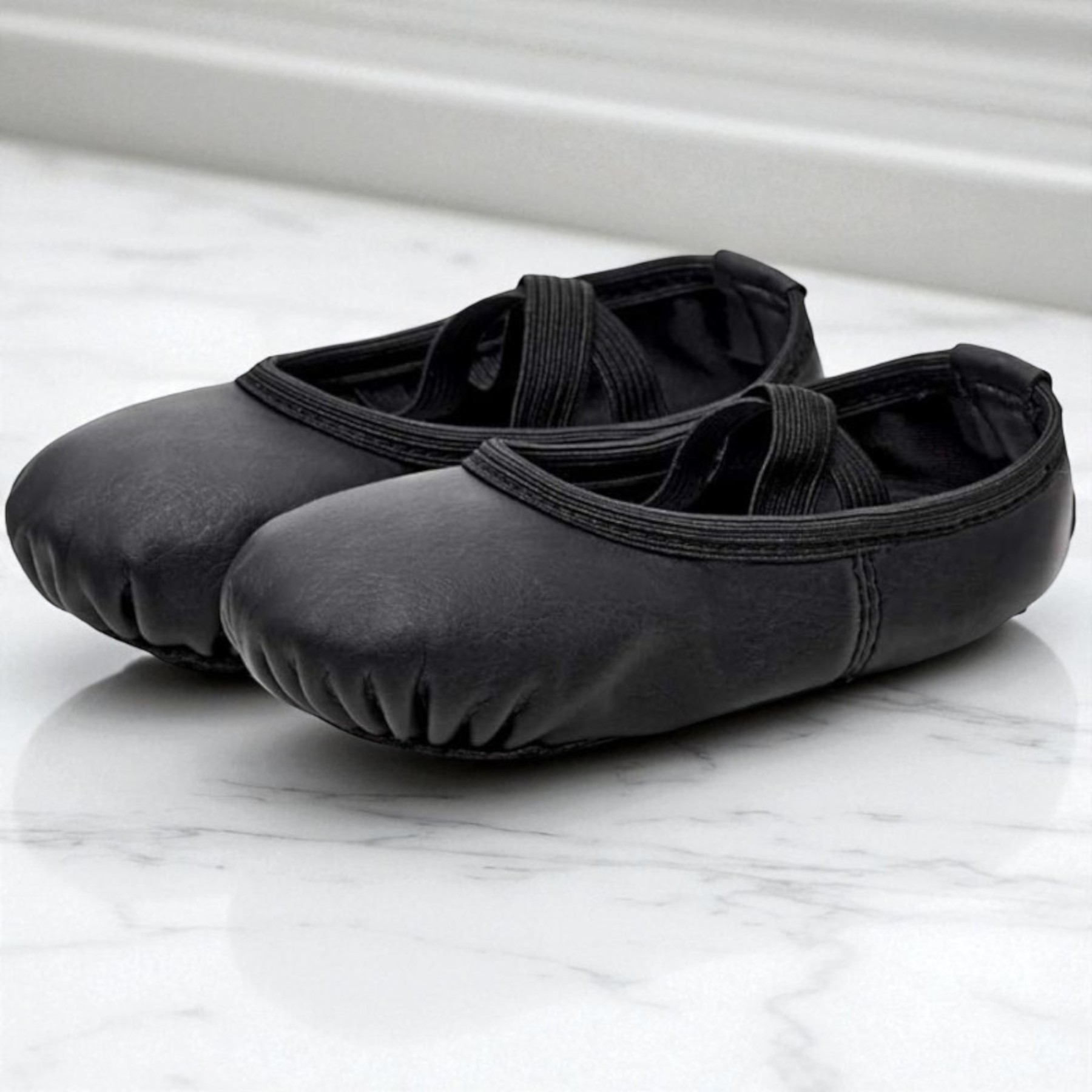 Ballet Soft Leather Dance Shoes For Toddler