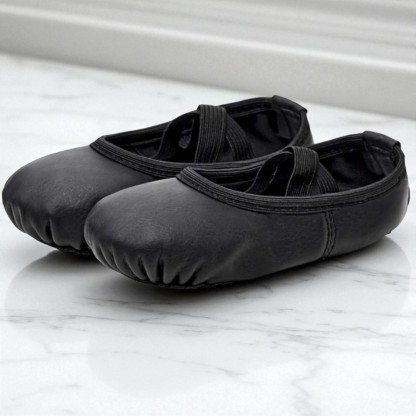 Ballet Soft Leather Dance Shoes For Toddler
