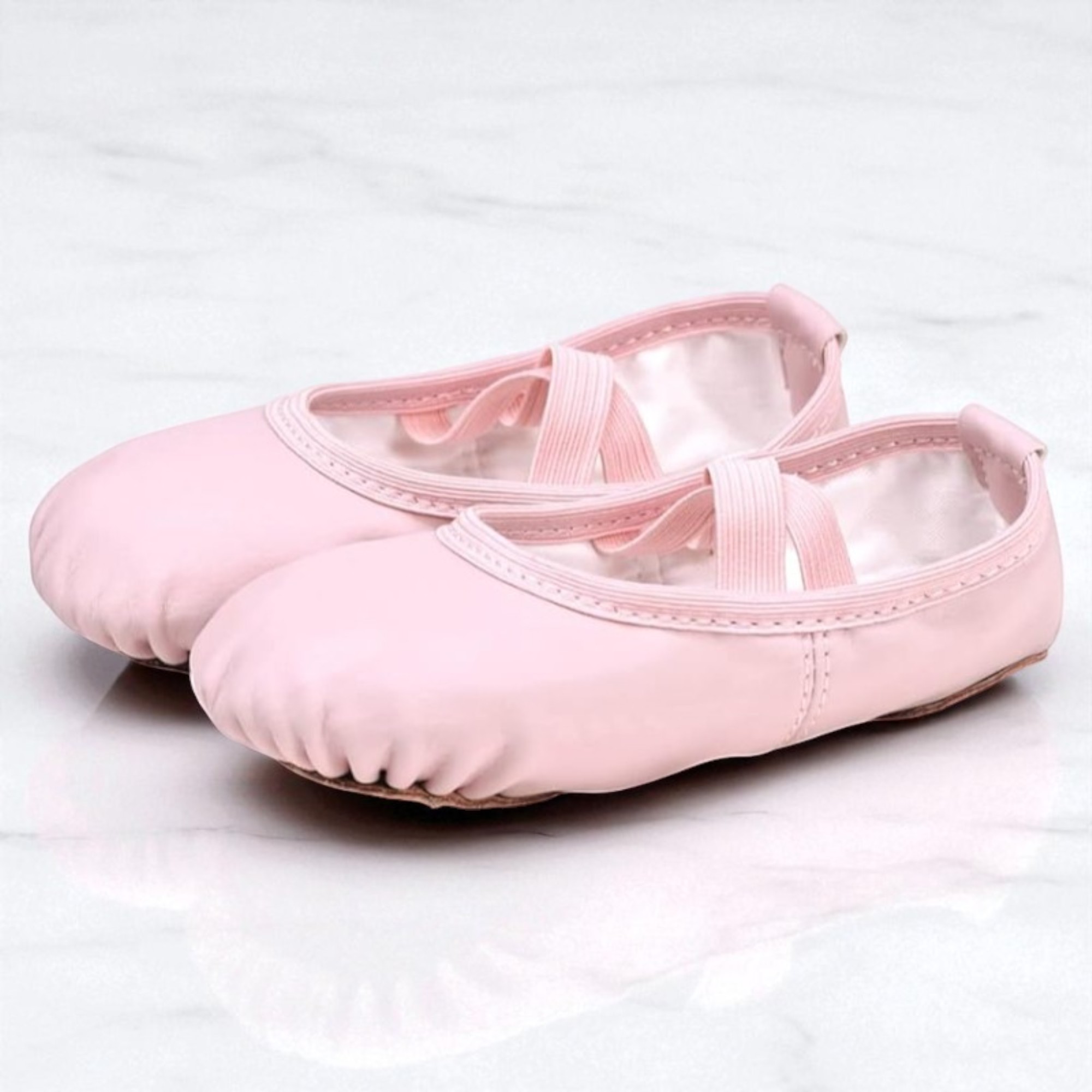 Ballet Soft Leather Dance Shoes For Toddler