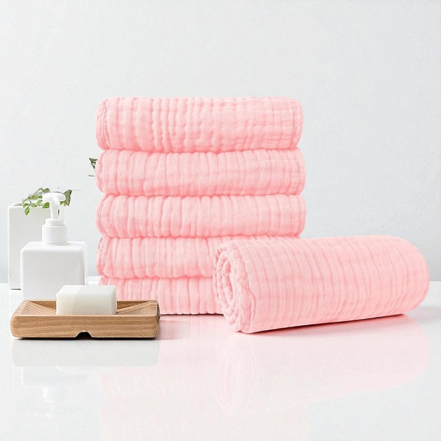 Extra Soft And Absorbent Baby Wash Cloths