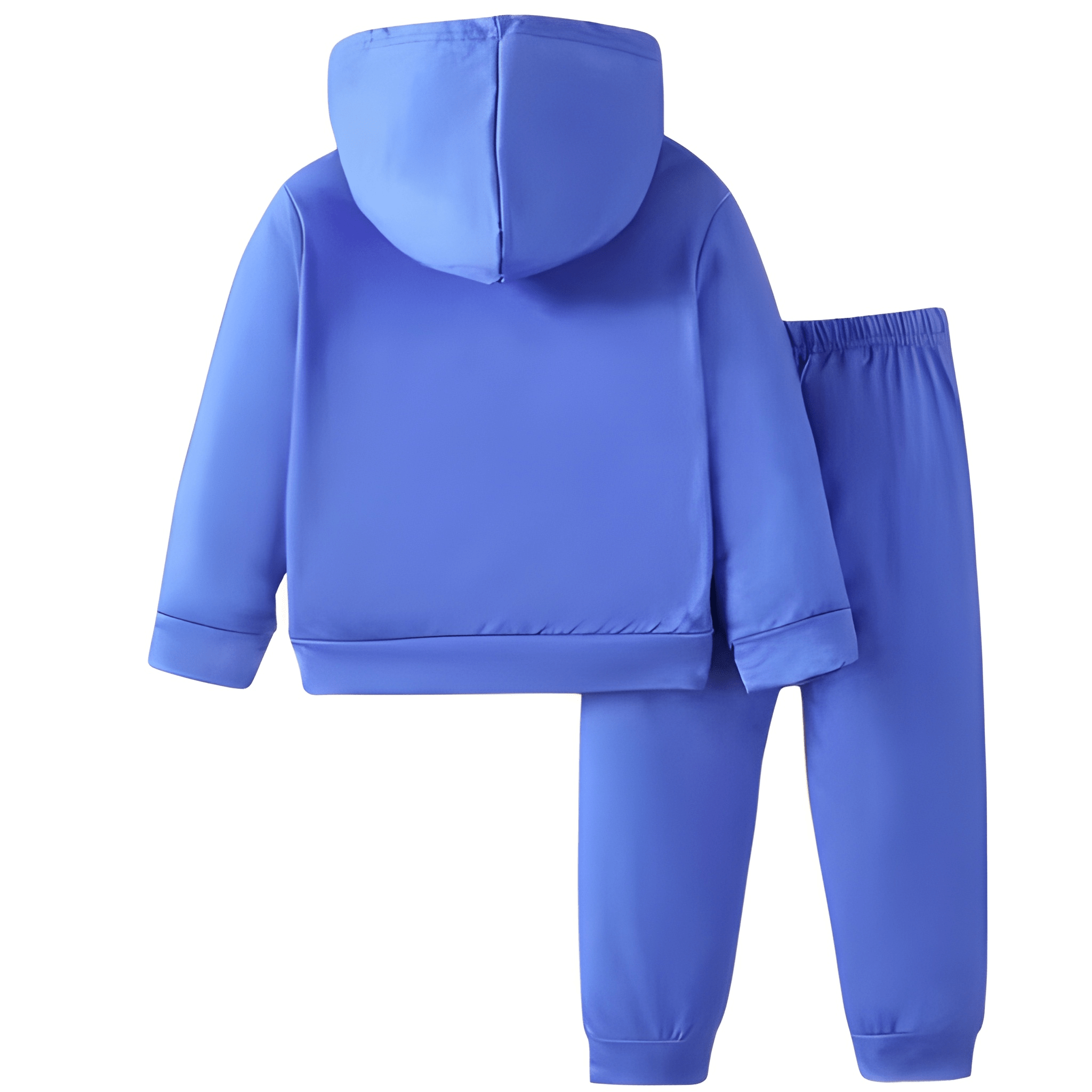 2 Piece Of Cartoon Dinosaur Print Hoodie And Sweatpants Set For boy