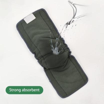 Charcoal Bamboo Diaper Inserts-Diaper Reusable