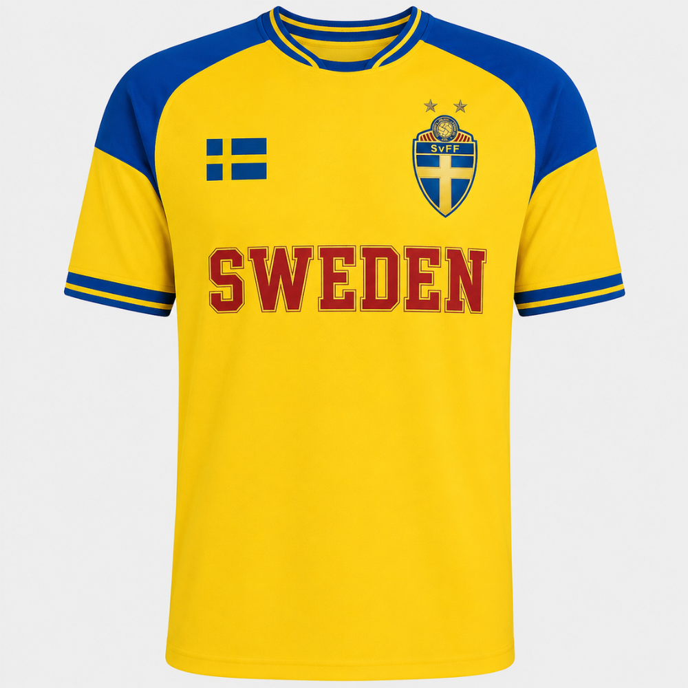 Sweden 2026 Home Authentic Jersey For Kids