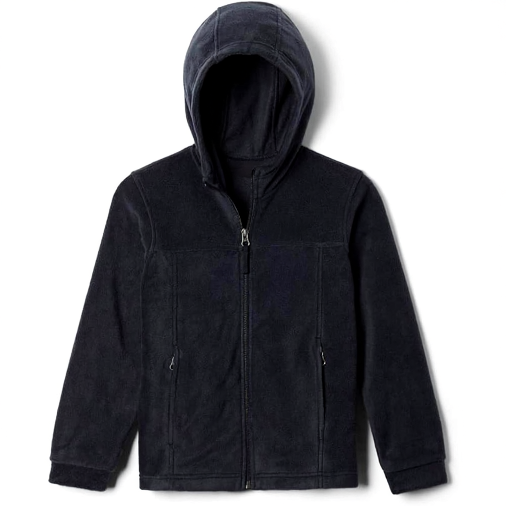 Boys Warm Fleece Hooded Jacket
