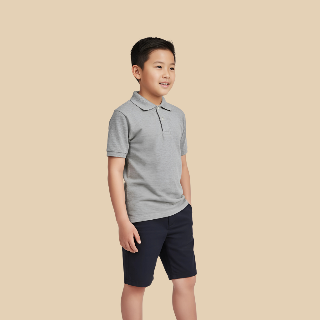 Pack Of 3 Boys Multipack Short Sleeve Pique Polo T Shirts