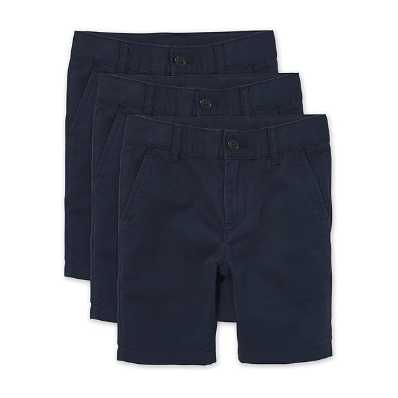 Pack Of 3 Boys Stretch Chino Shorts