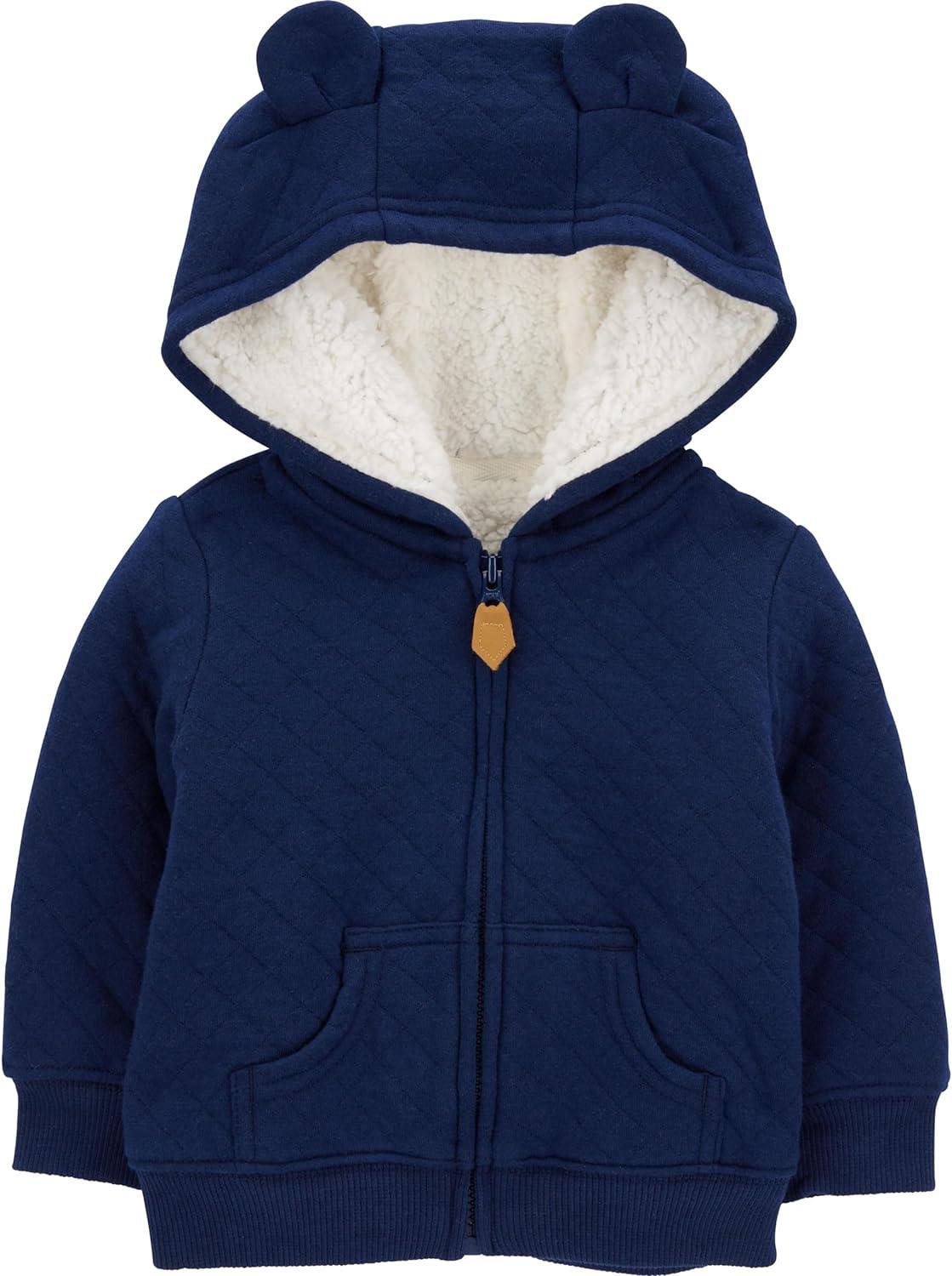 Stylish Baby Hooded Sweater Jacket-Diaper Reusable
