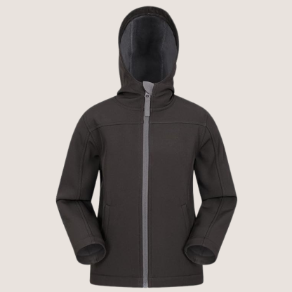 Mountain Warehouse Exodus Kids Softshell Jacket With Hood