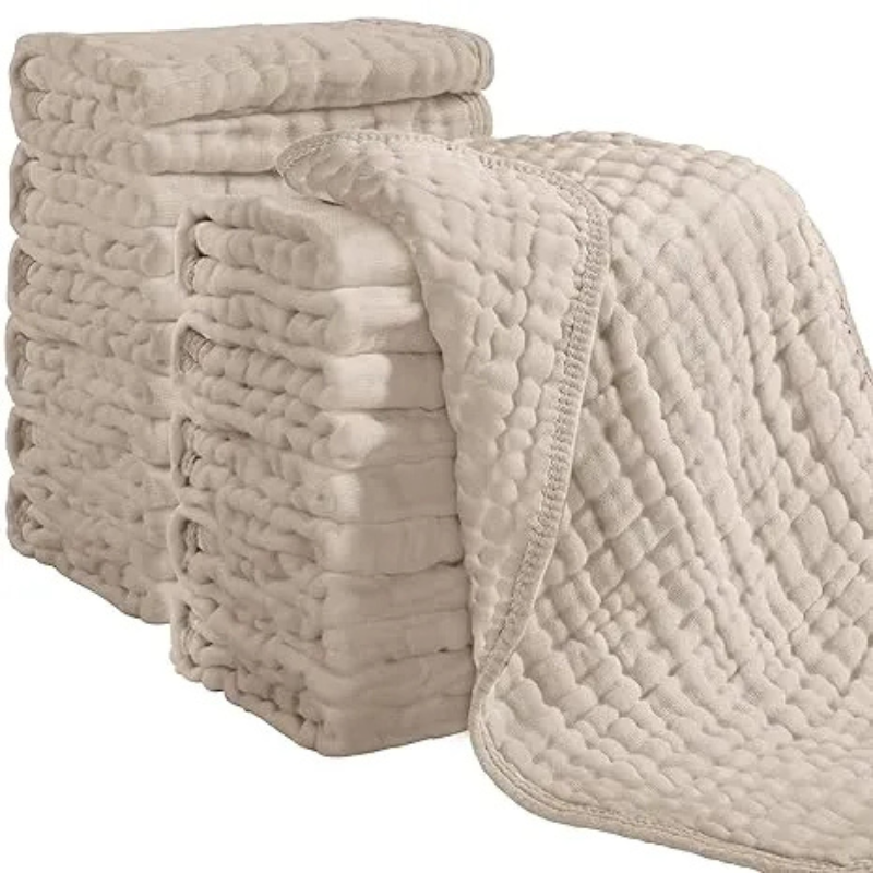Soft Muslin Burping Cloths For Everyday Use