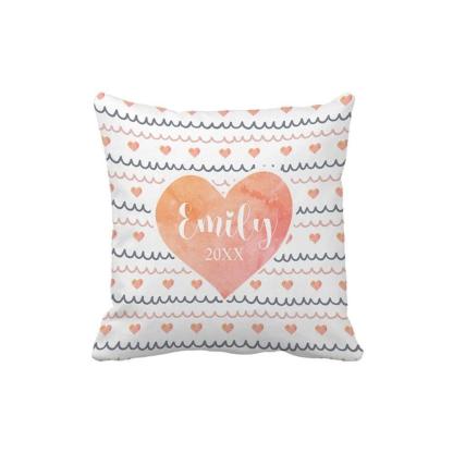 Custom Name Watercolor Bedding-Diaper Reusable