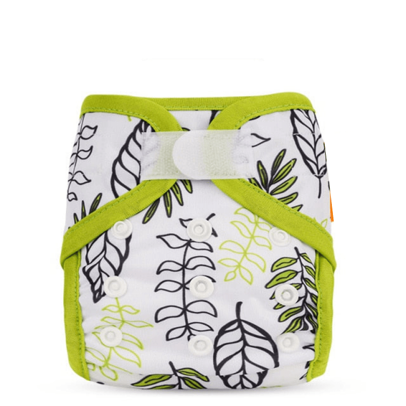 Cloth Diaper Cover With Inserts For 0 to 6 Month Old Babies-Diaper Reusable