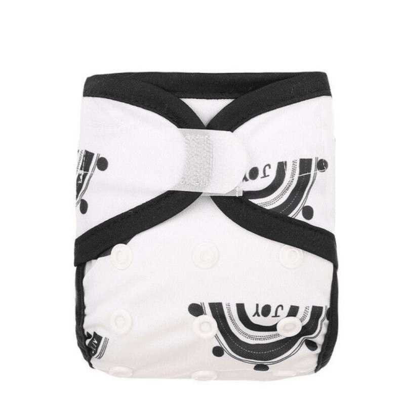 Cloth Diaper Cover With Inserts For 0 to 6 Month Old Babies-Diaper Reusable