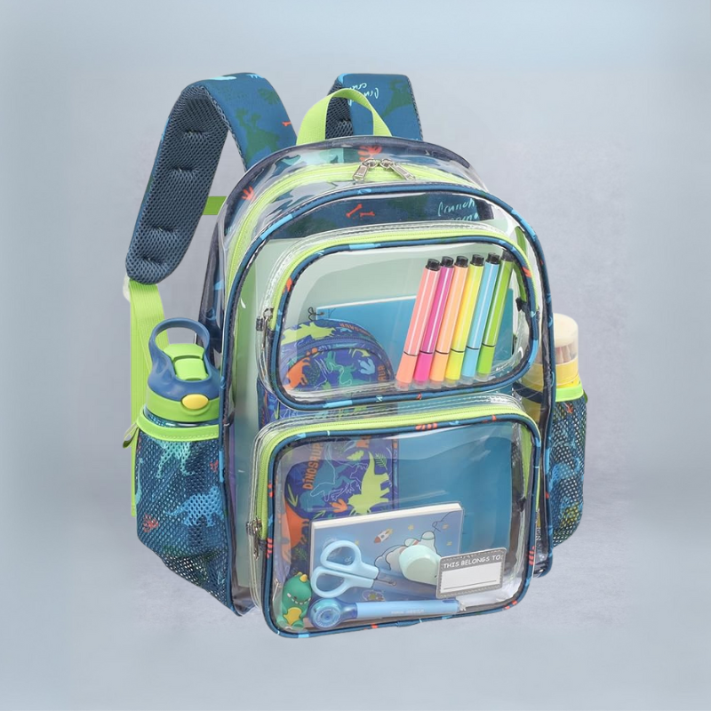 1 Pack Clear Backpack for Kids