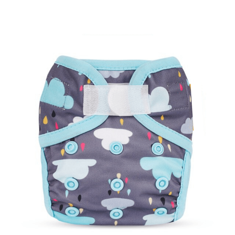 Cloth Diaper Cover With Inserts For 0 to 6 Month Old Babies-Diaper Reusable