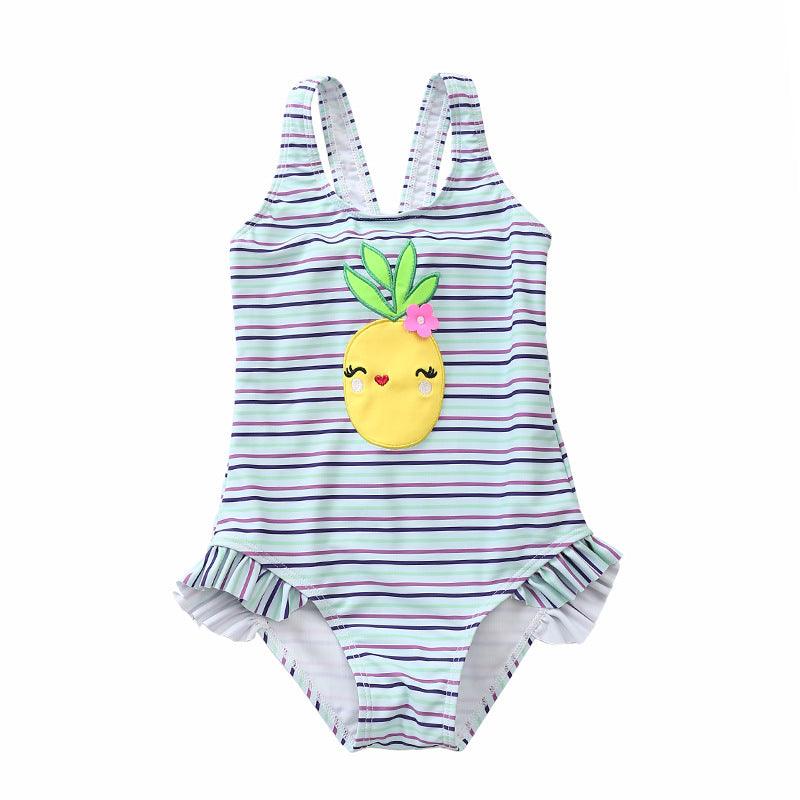 Girl Swimwear One-piece-Diaper Reusable