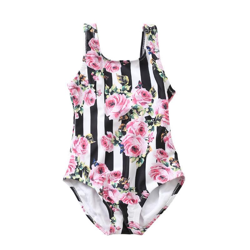 Girl Swimwear One-piece-Diaper Reusable
