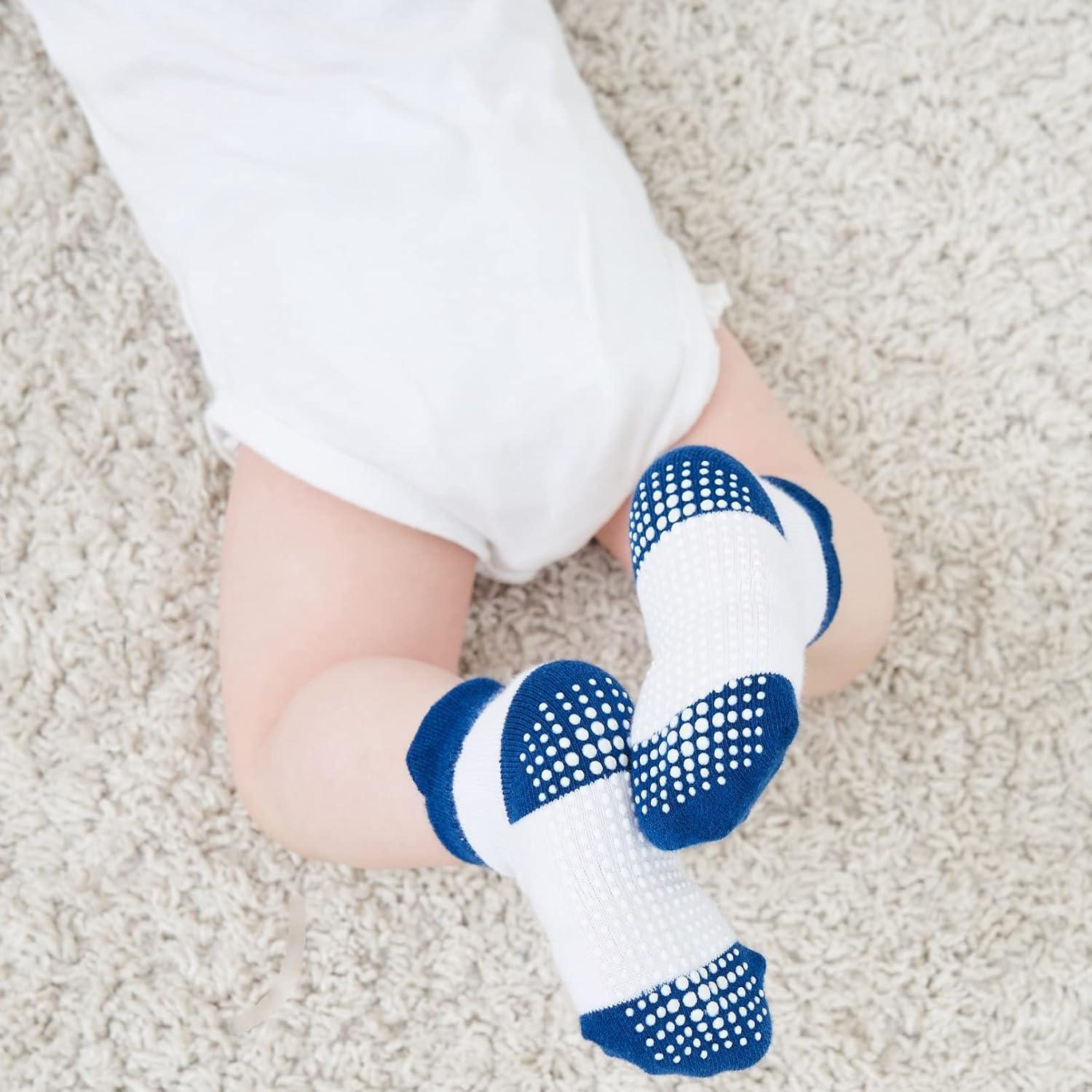 12 Pieces Non Skid Socks Sets-Diaper Reusable