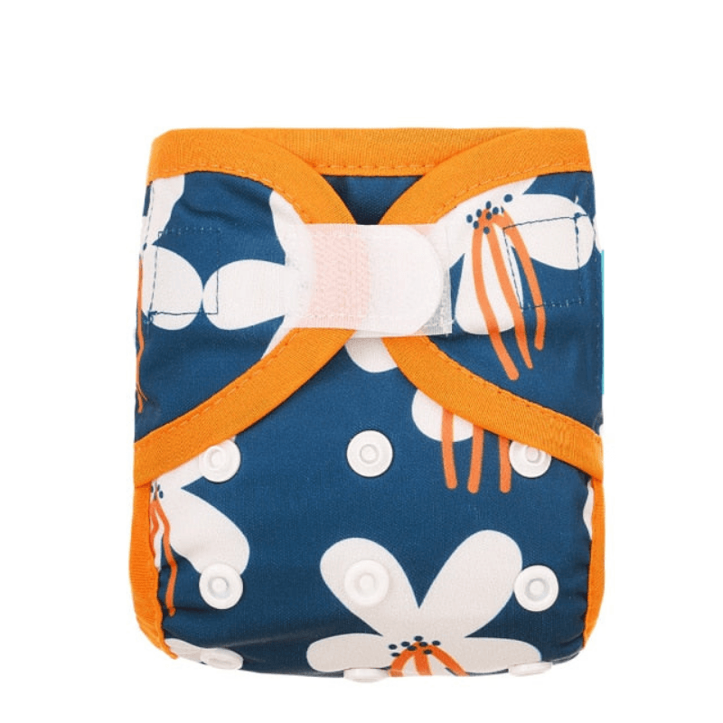 Cloth Diaper Cover With Inserts For 0 to 6 Month Old Babies-Diaper Reusable