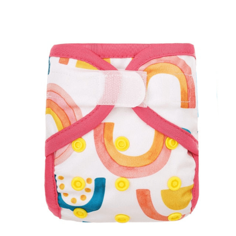 Cloth Diaper Cover With Inserts For 0 to 6 Month Old Babies-Diaper Reusable