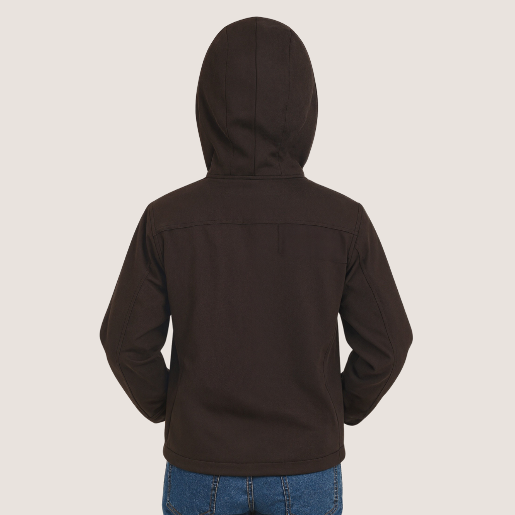 Mountain Warehouse Exodus Kids Softshell Jacket With Hood