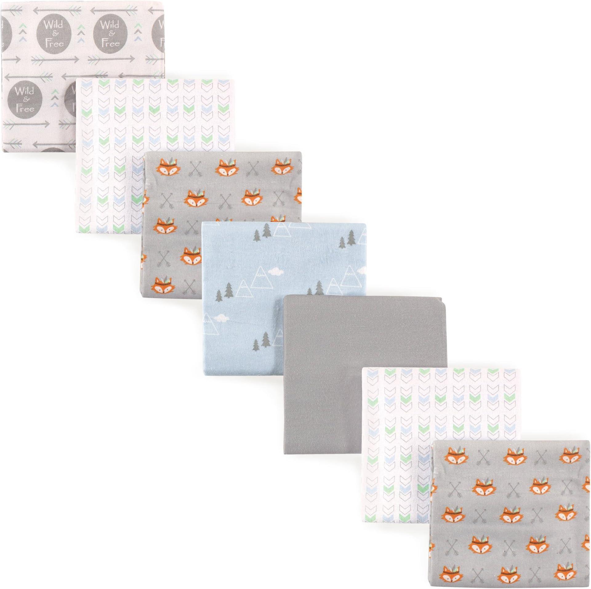 Unisex Baby Flannel Blankets For Everyday Moments-Diaper Reusable