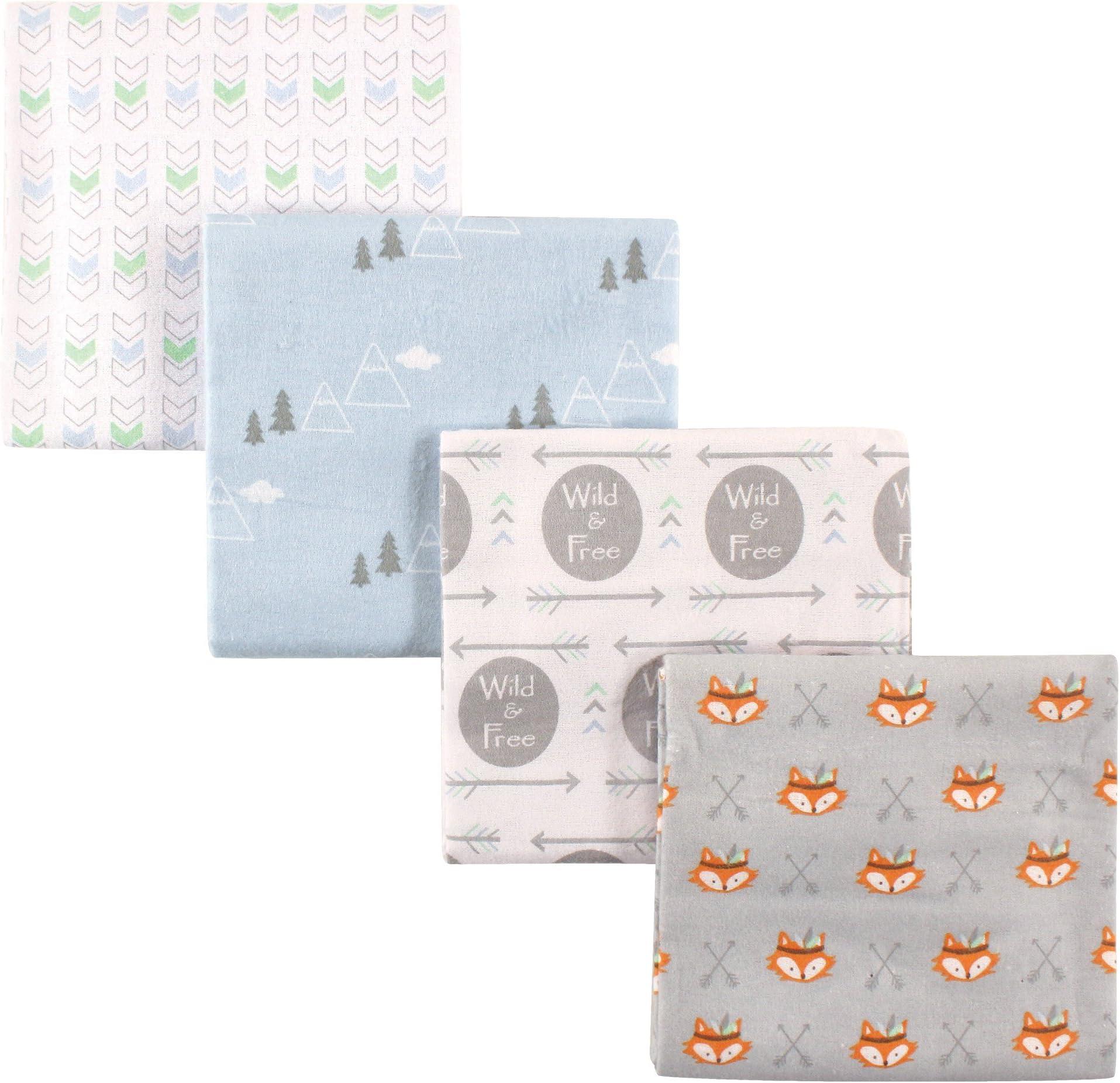 Unisex Baby Flannel Blankets For Everyday Moments-Diaper Reusable