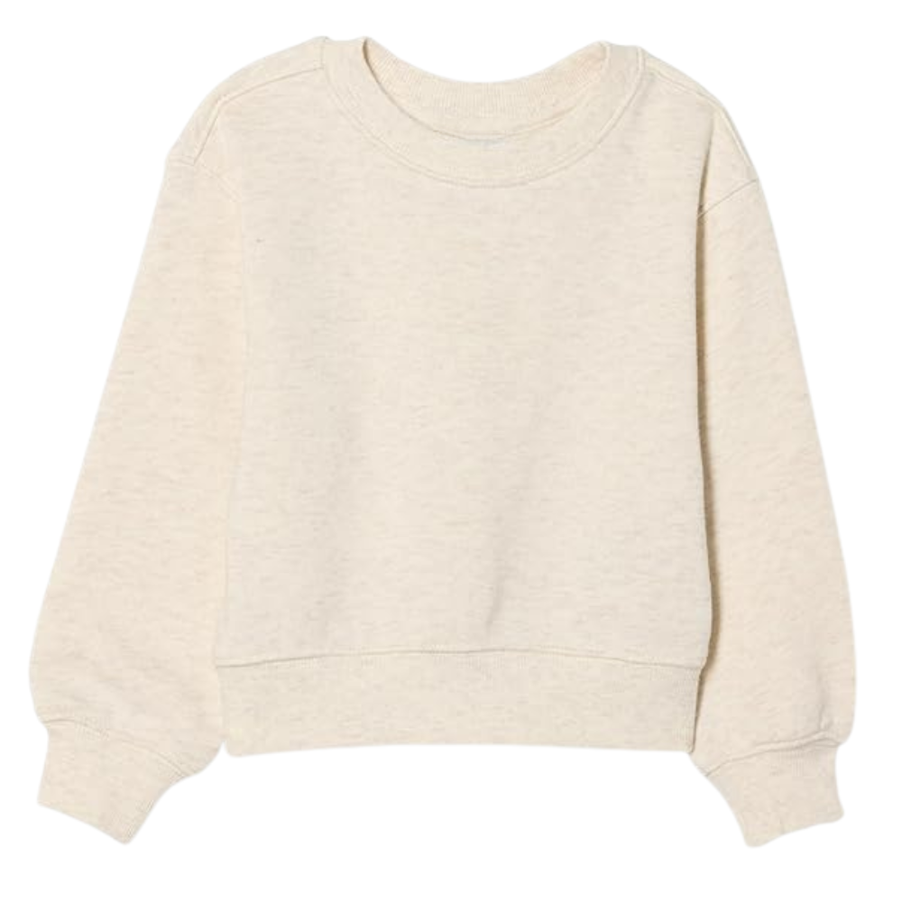 Girls And Toddlers Crew Neck Sweatshirt