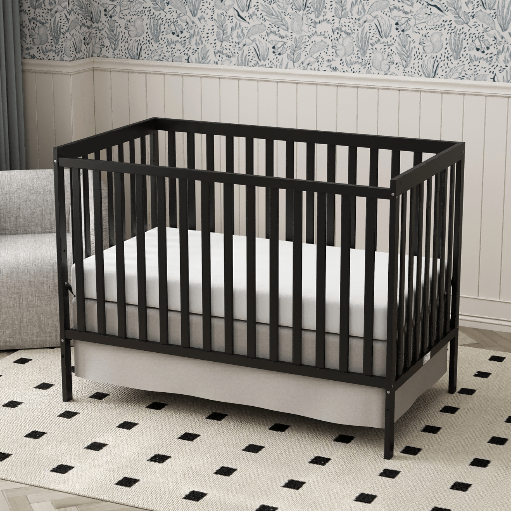 5 In 1 Convertible Toddler Bed In Natural Pinewood for Nursery
