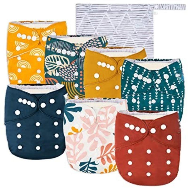 Baby Cloth Pocket Diapers-Diaper Reusable