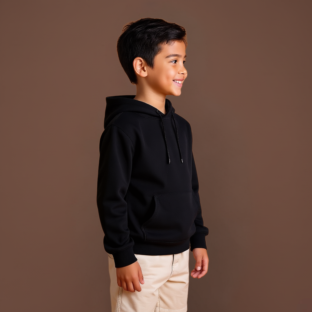 Boys Long Sleeve Hooded Sweatshirt