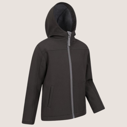 Mountain Warehouse Exodus Kids Softshell Jacket With Hood