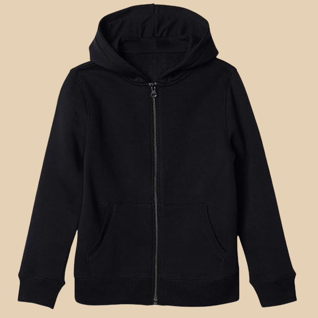 Essentials Hoodies For Boys Zip Up Sweatshirt