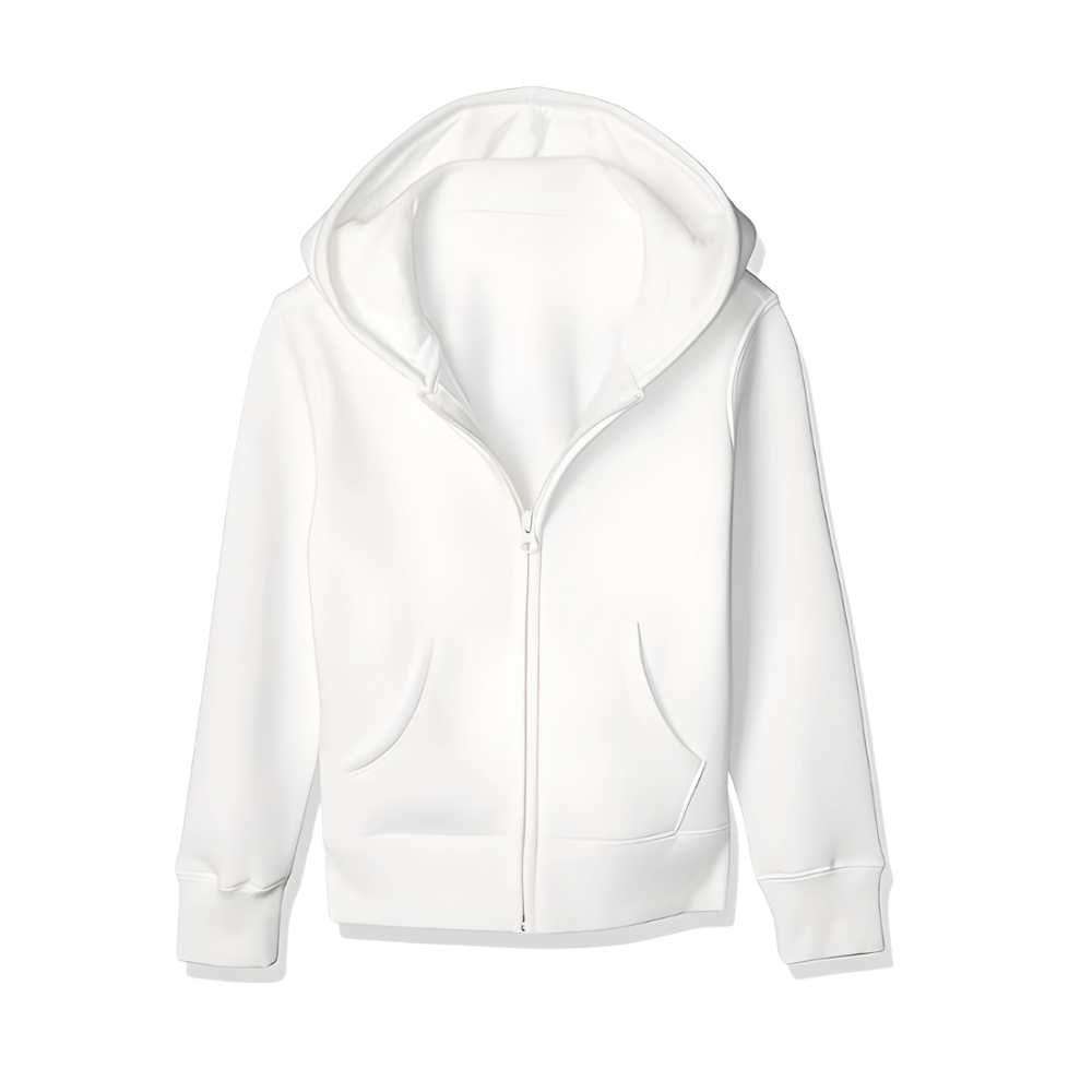 Girls And Toddlers Fleece Zip Up Hoodie Sweatshirt