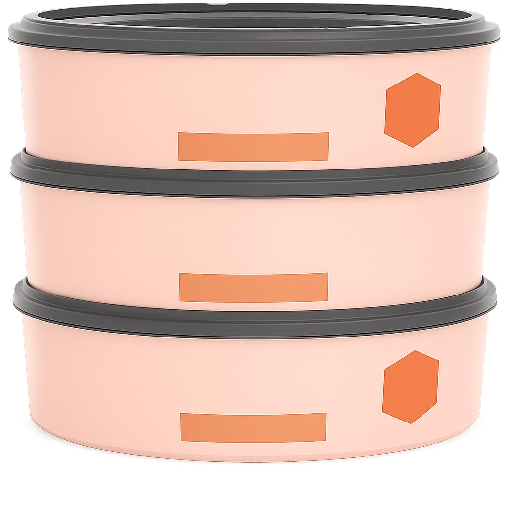 3 Pack Refill Rings For Diaper Pail With Clean Laundry Odor-Diaper Reusable
