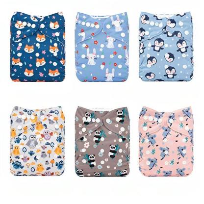 Baby Adjustable Cloth Diapers-Diaper Reusable