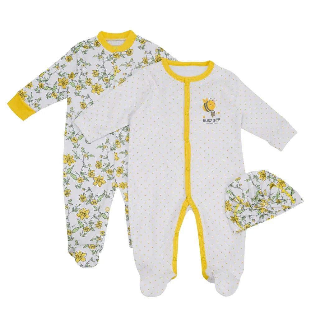 Cotton Long Sleeve Pajamas-Diaper Reusable