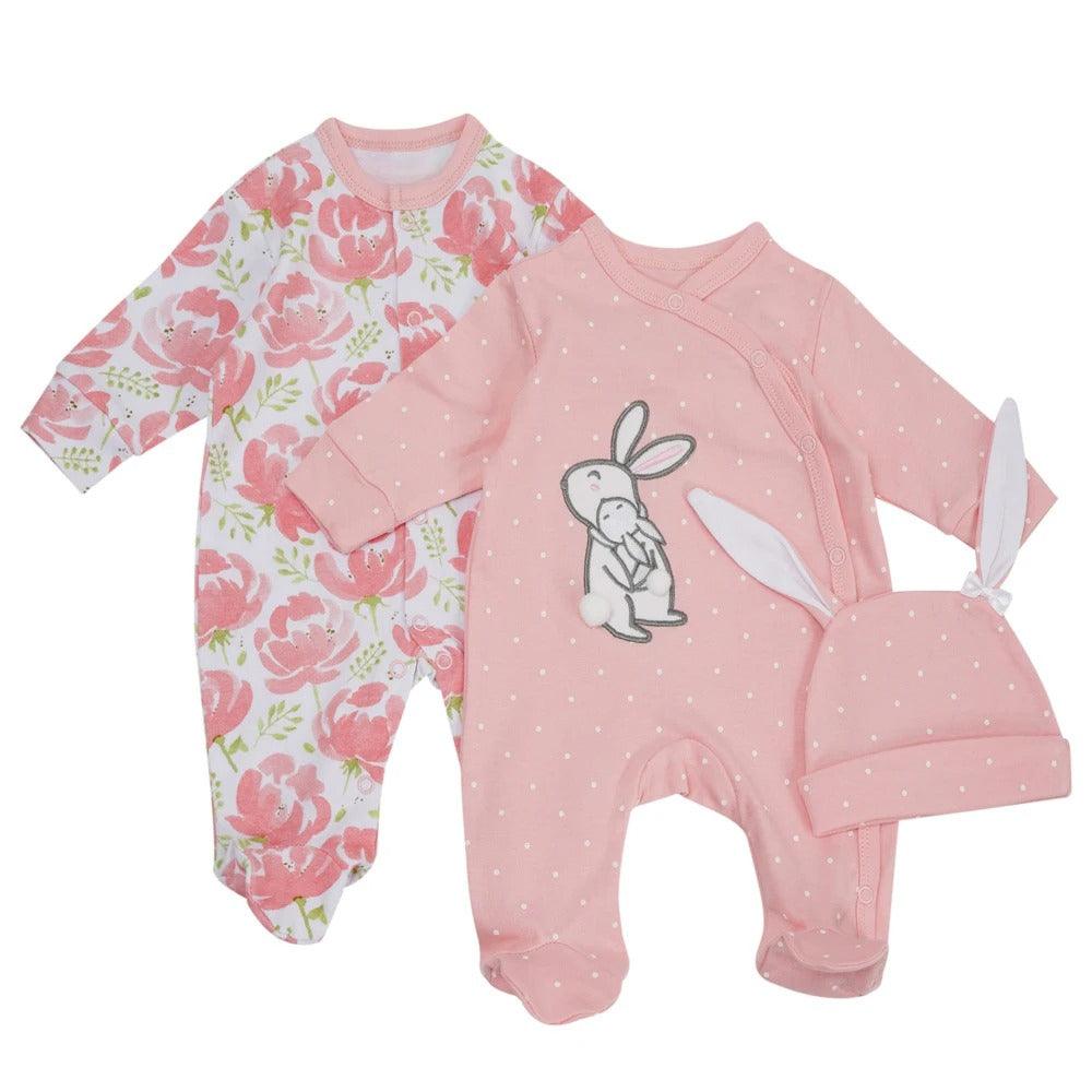 Cotton Long Sleeve Pajamas-Diaper Reusable