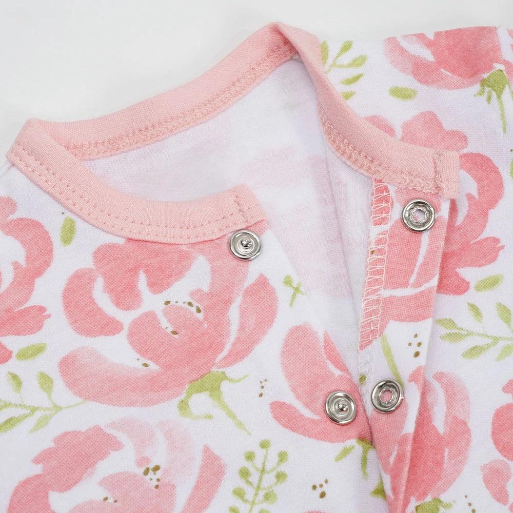 Cotton Long Sleeve Pajamas-Diaper Reusable