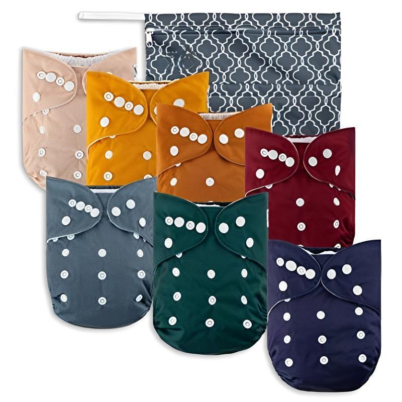 Unisex Baby Cloth Diapers-Diaper Reusable