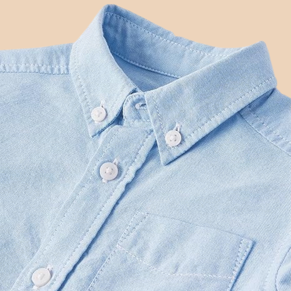 Long Sleeve Oxford Button Down Shirt