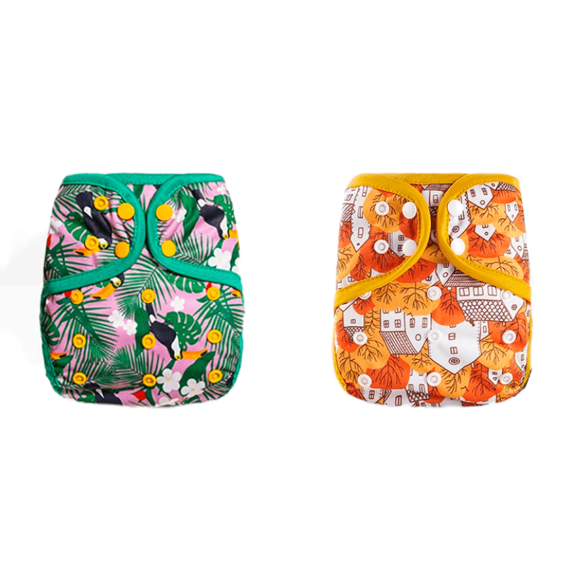 13Pcs Waterproof Diaper Cover Set For 12 to 24 Month Old Babies and Toddlers-Diaper Reusable
