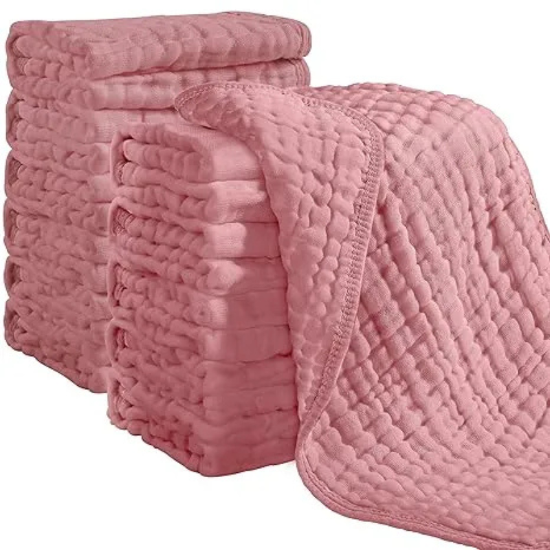 Soft Muslin Burping Cloths For Everyday Use