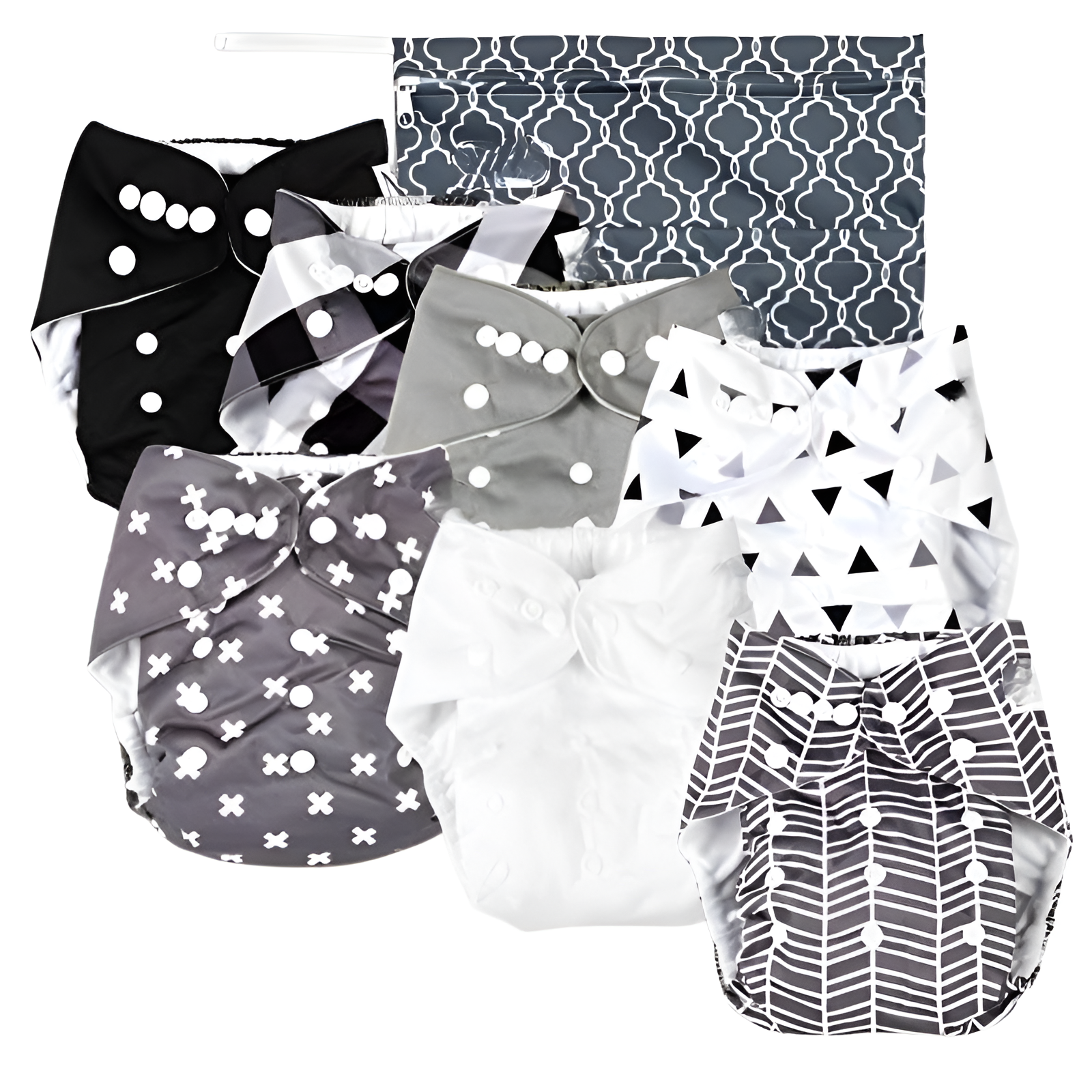 Reusable Baby Diaper Set