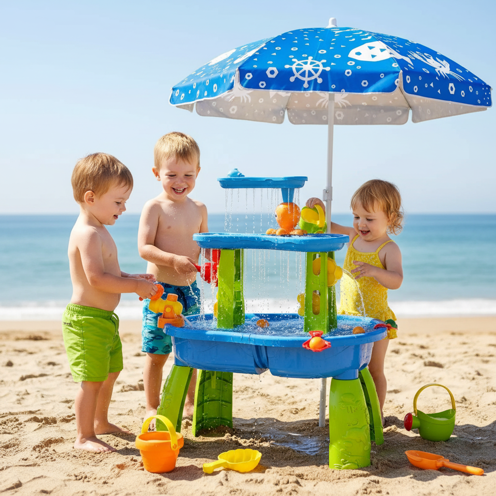 3 Tier Water Table For Toddlers Kids Sand Adjustable